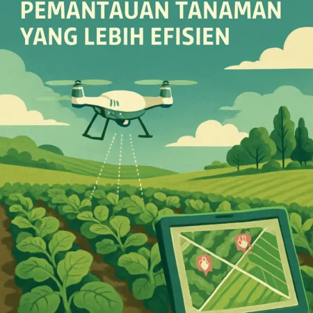 Mengintegrasikan Drone dalam Smart Farming untuk Pemantauan Tanaman yang Lebih Efisien