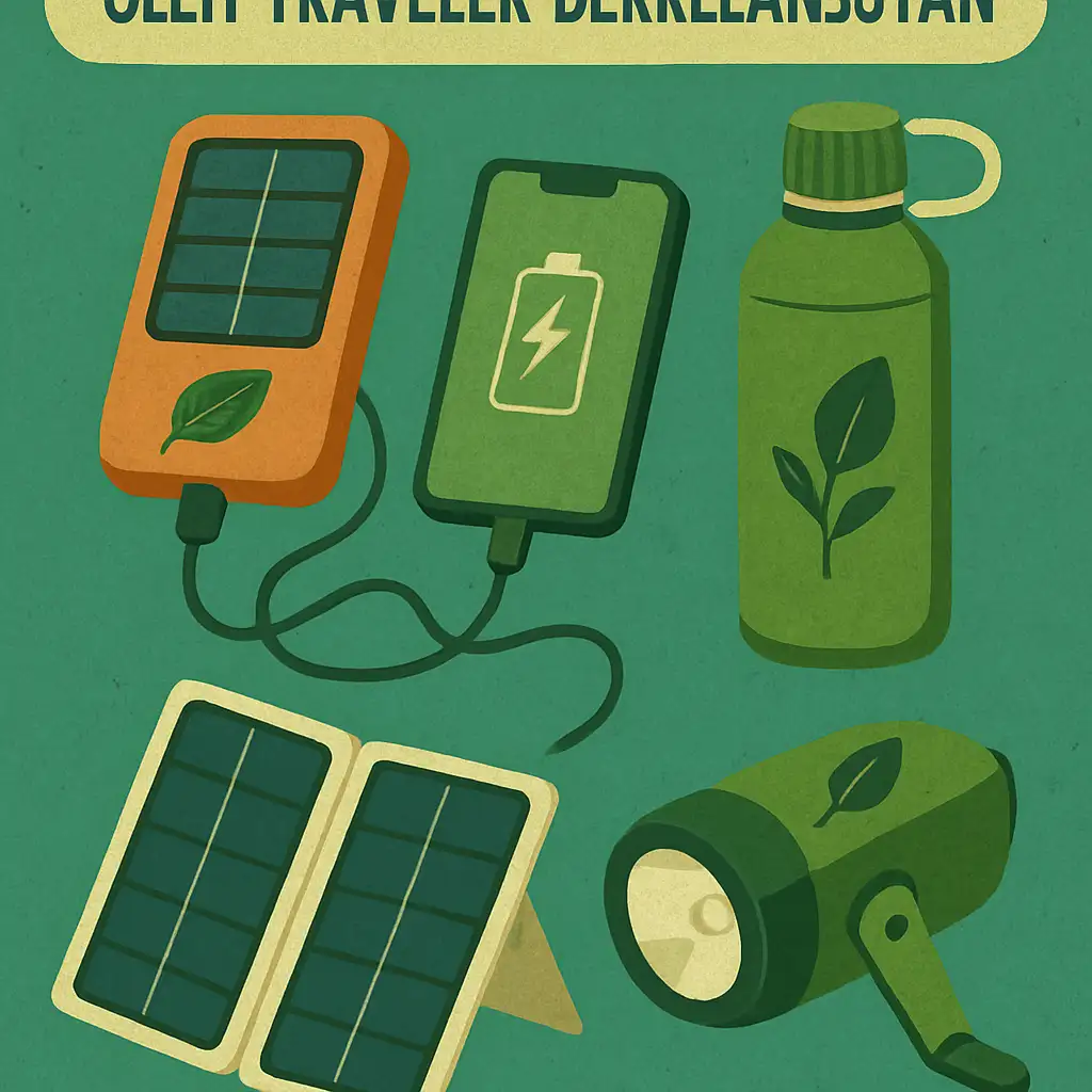 Gadget Eco-Friendly yang Wajib Dimiliki oleh Setiap Traveler Berkelanjutan