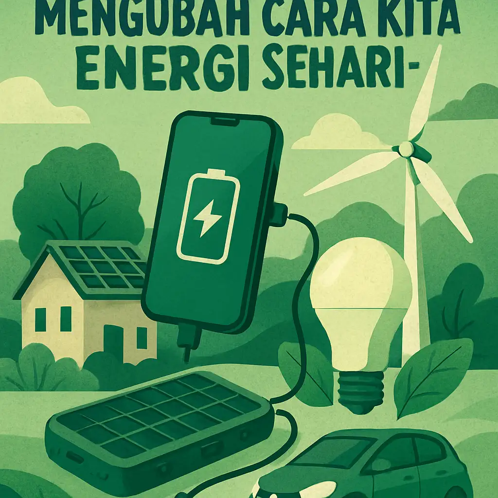 Gadget Berkelanjutan yang Mengubah Cara Kita Menggunakan Energi Sehari-hari