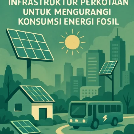Penerapan Tenaga Surya dalam Infrastruktur Perkotaan untuk Mengurangi Konsumsi Energi Fosil